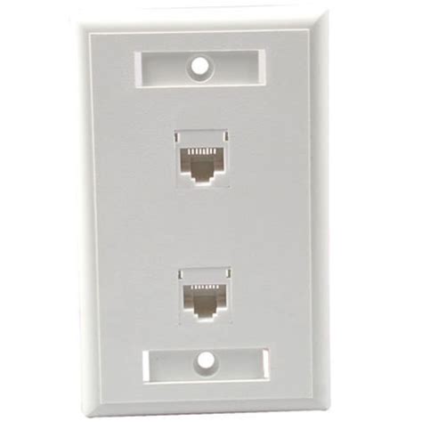 cat5e wall box wall plate